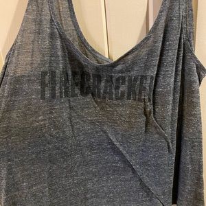 Gray "Firecracker" Tank
